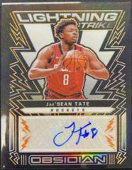 Jae'Sean Tate [Orange] #LSS-JST Basketball Cards 2021 Panini Obsidian Lightning Strike Signatures Prices