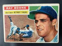 Ray Boone [Gray Back] #6 Baseball Cards 1956 Topps Prices
