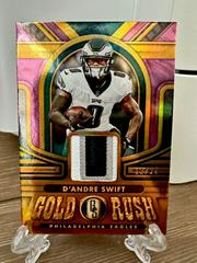D'Andre Swift [Rose Gold] #GR-DAS Football Cards 2023 Panini Gold Standard Rush Prices