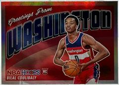 Bilal Coulibaly [Holo] #9 Basketball Cards 2023 Panini Hoops Rookie Greetings Prices