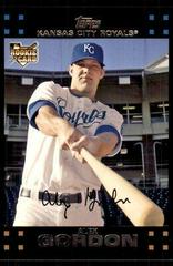 Alex Gordon [Red Back] #634 Baseball Cards 2007 Topps Prices