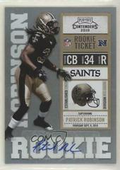 Patrick Robinson [Autograph] Football Cards 2010 Playoff Contenders Prices