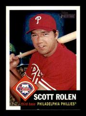 Scott Rolen [Night Background] Baseball Cards 2002 Topps Heritage Prices