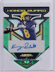 Kenny Pickett Football Cards 2022 Leaf Valiant Autographs Honor Guard Prices