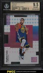 Stephen Curry [Pursuit Die Cut] #83 Basketball Cards 2017 Panini Status Prices