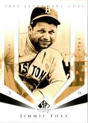 Jimmie Foxx #55 Baseball Cards 2004 SP Legendary Cuts Prices