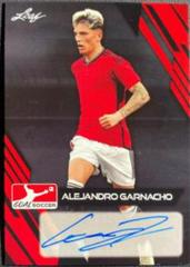 Alejandro Garnacho #BA-AG1 Soccer Cards 2023 Leaf Goal Autographs Prices