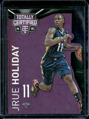 Jrue Holiday [Mirror Platinum Gold Die Cut] Basketball Cards 2014 Panini Totally Certified Prices