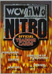 Checklist #1 Wrestling Cards 1999 Topps WCW/nWo Nitro Prices