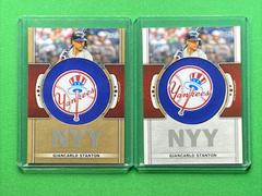 Giancarlo Stanton [Gold] #TLP-GS Baseball Cards 2023 Topps Team Logo Patch Prices