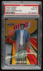 Luol Deng [Gold Refractor] Basketball Cards 2003 Finest Prices