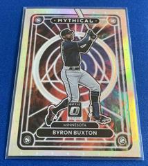 Byron Buxton [Holo] Baseball Cards 2022 Panini Donruss Optic Mythical Prices