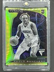 Paolo Banchero [Green] #40 Basketball Cards 2022 Panini Flux Titan Prices