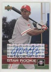 Michael Bourn [Autograph] #P48 Baseball Cards 2003 Upper Deck Prospect Premieres Prices
