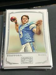 Matthew Stafford [Silver] #187 Football Cards 2009 Topps Mayo Prices