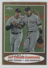 Alex Rodriguez, Mark Teixeira [Refractor] #C103 Baseball Cards 2011 Topps Heritage Chrome Prices
