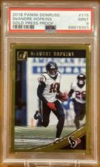 DeAndre Hopkins [Press Proof Gold] Football Cards 2018 Donruss Prices