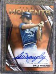 Dale Murphy [Orange Refractor] Baseball Cards 2021 Topps Finest Moments Autographs Prices