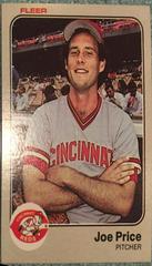 Joe Price #600 Baseball Cards 1983 Fleer Prices