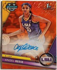 Angel Reese [Orange] #BCPA-AR Basketball Cards 2023 Bowman Chrome University Prospects Autographs Prices