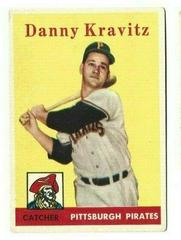 Danny Kravitz #444 Baseball Cards 1958 Topps Prices