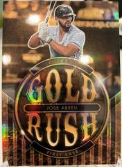 Jose Abreu #GR11 Baseball Cards 2022 Panini Chronicles Gold Rush Prices
