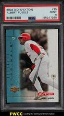 Albert Pujols #35 Baseball Cards 2002 Upper Deck Ovation Prices