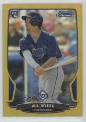 Wil Myers [Gold Refractor] #2 Baseball Cards 2013 Bowman Chrome Prices