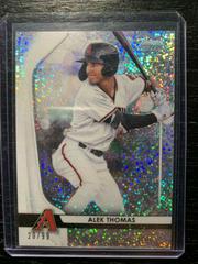 Alek Thomas [Speckle Refractor] #BPR-17 Baseball Cards 2020 Bowman Sterling Prices