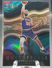 Stephen Curry [Silver Prizm] Basketball Cards 2021 Panini Select Unstoppable Prices