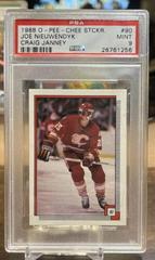 Joe Nieuwendyk [Craig Janney] #90 Hockey Cards 1988 O-Pee-Chee Sticker Prices