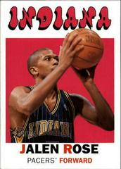 Jalen Rose #228 Basketball Cards 2000 Topps Heritage Prices