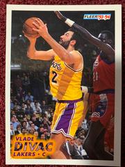 Vlade Divac Basketball Cards 1993 Fleer Prices