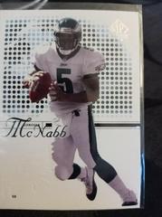 Donovan McNabb #11 Football Cards 2002 SP Authentic Prices