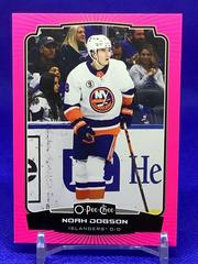 Noah Dobson [Neon Pink Border] Hockey Cards 2022 O Pee Chee Prices