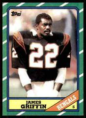 James Griffin #265 Football Cards 1986 Topps Prices