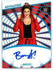 Bayley [Sunburst] Wrestling Cards 2023 Panini Revolution WWE Autograph Prices
