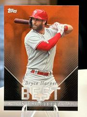 Bryce Harper [Orange] Baseball Cards 2022 Topps X Wander Franco Prices