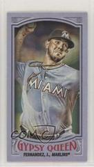 Jose Fernandez [Pitching Framed Purple] Baseball Cards 2016 Topps Gypsy Queen Prices