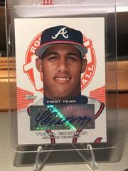 Yunel Escobar [Autograph Red] Baseball Cards 2005 Topps Rookie Cup Prices