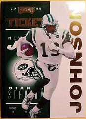 Keyshawn Johnson [Gold] #53 Football Cards 1998 Playoff Contenders Ticket Prices