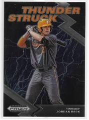 Jordan Beck #TH-JB Baseball Cards 2022 Panini Prizm Draft Picks Thunderstruck Prices