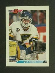 Guy Hebert Hockey Cards 1992 Bowman Prices