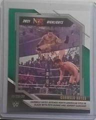 Carmelo Hayes [Green] #36 Wrestling Cards 2022 Panini NXT WWE 2021 Highlights Prices