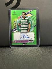 Pedro Goncalves [Neon Green] #A-PG Soccer Cards 2022 Topps Finest UEFA Club Competitions Autographs Prices