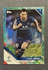 Lionel Messi #10 Soccer Cards 2021 Topps UEFA Champions League Jade Prices