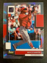 Bryce Harper [Purple] #39 Baseball Cards 2022 Panini Chronicles Clearly Donruss Prices