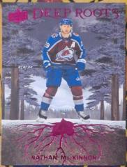 Nathan MacKinnon [Purple] #DR-6 Hockey Cards 2023 Upper Deck Deep Roots Prices