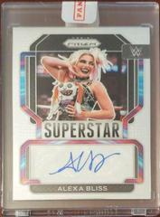 Alexa Bliss [Silver Prizm] #SA-ABL Wrestling Cards 2022 Panini Prizm WWE Superstar Autographs Prices