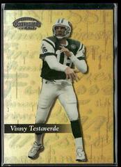 Vinny Testaverde [Finesse Gold] Football Cards 1999 Playoff Contenders Prices